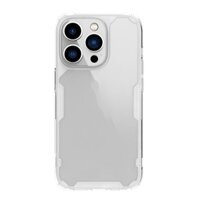 Ốp Lưng Nillkin Nature TPU Pro dành cho iPhone 14  14 Max 14 Pro  14 ProMax - Hàng Chính Hãng - Viền Trong Suốt - iPhone 14 Pro