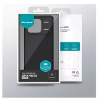 Ốp lưng Nillkin nhựa sần cho xiaomi redmi K70/K70 pro lưng cứng viền dẻo chống bám vân tay