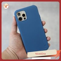 Ốp lưng Nillkin sần cho iPhone 16 Pro Max 15 Plus 14 pro max 13 Pro Max/ 13/ 13 pro 12/ 12 Pro/ 12 Pro max chống vân tay