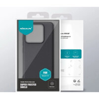 Ốp lưng Nillkin sần viền dẻo chống sốc Xiaomi Mi 14/ Xiaomi 14 Pro chống vân tay bảo vệ máy