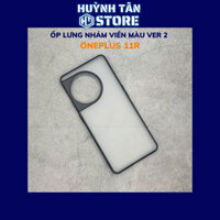 Ốp lưng oneplus 11r chống sốc chống vân tay NHÁM VIỀN MÀU VER 2 bảo vệ camera phụ kiện huỳnh tân store