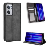 Ốp lưng OnePlus Nord CE 2 CE2 5G Vintage Flip Cover Từ Ví Bao Da PU Hộp Đựng Thẻ