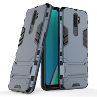 Ốp lưng Oppo A5 2020 / A9 2020 - Ốp chống sốc Iron Man 2 lớp bảo vệ lưng nhựa cứng viền bo nhựa dẻo 360 độ che được phần lồi của Camera máy