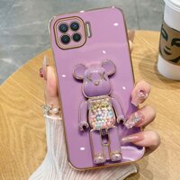 ỐP LƯNG OPPO A93 CÓ GIÁ ĐỠ GẤU BEARBRICK XOAY 360 ĐỘ THIẾT KẾ MỚI HOTTREND TIỆN LỢI.