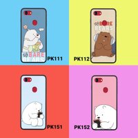 ỐP LƯNG OPPO F5 - F7 IN HÌNH GẤU WE BARE BEARS CHẤTLƯỢNG-SIÊUBỀN-SIÊUĐẸP - TI - OPPO F7,PK152