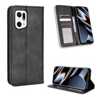 Ốp lưng Oppo Find X5 Pro / FindX5 Vintage Flip Cover Từ Ví Bao Da PU Hộp Đựng Thẻ