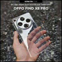 Ốp lưng oppo find x8 Pro  silicon GOR trong suốt chính hãng bảo vệ camera phụ kiện huỳnh tân store