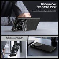 Ốp lưng OPPO Find X8 Ultra - Nillkin Camshield Prop Magnetic (bảo vệ camera)