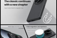 Ốp lưng Oppo Find X8 Ultra - Nillkin Super Frosted Magnetic
