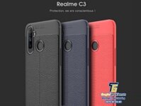 Ốp lưng OPPO Realme C3 silicon giả da Auto Focus