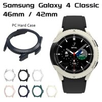 Ốp Lưng PC Cứng Cho Samsung Galaxy Watch Classic 4 46mm 42mm Vỏ Bảo Vệ Kính Cường Lực Phim Bảo Vệ Cản