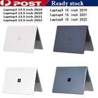 Ốp Lưng PC Cứng Chống Sốc Cho Microsoft Surface Laptop 2 / 3 / 4 / 5 13.5 "15"