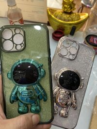 Ốp lưng Phi Hành Gia 3D dành cho các dòng iphone 7plus đến 14 promax - Hàng Chính Hãng - 12 Promax - Trắng