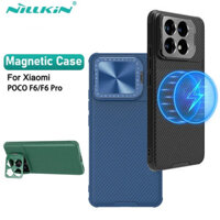 Ốp lưng POCO F6 Pro NILLKIN CamShield Prop Lens bảo vệ nắp từ tính Ốp lưng cho Xiaomi POCO F6 Pro