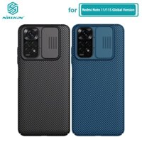 Ốp lưng Redmi Note 11 Global NILLKIN CamShield Ống kính trượt Bảo vệ máy ảnh ốp lưng cho Xiaomi Redmi Note 11 Pro+ 5G 11S 11E Global Version