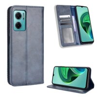 Ốp lưng Redmi Note 11E 5G Vintage Flip Cover Redmi 10 5G Từ Ví Bao Da PU Hộp Đựng Thẻ