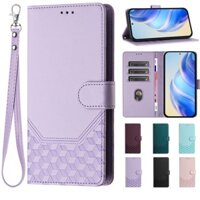 Ốp Lưng RFID Cho OPPO A15 A16 A96 A76 A54 A55 A52 A92 A74 A95 A93 A9 2020 A5 2020 A53s A36 Ví Da Lật Vỏ Đựng Thẻ Từ Tính Dây Buộc