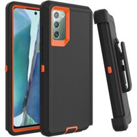 Ốp lưng S25 Ultra cho Samsung Galaxy Note 20 Ultra Note 10 Plus có kẹp, Vỏ bảo vệ chống sốc chắc chắn chịu lực nặng cho Galaxy S24 S23 S22 S21 Ultra Plus