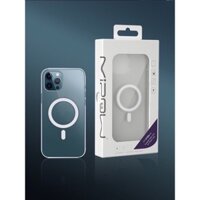 Ốp Lưng Sạc Từ Tính Trong Suốt MIPOW TEMPERED GLASS Dành Cho iPhone 13 Mini,13/ 13 Pro, 13 Pro Max - Hàng Chính Hãng