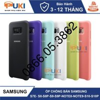 Ốp Lưng SAMSUNG Chống Bẩn Silicon Case S7ed/ S8/ S8+ / S9/S9+/Note 8 /Note 9  - Phủ Nhung Chống Trầy Máy