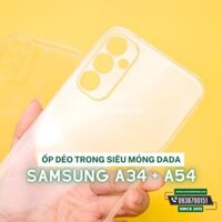 Ốp lưng Samsung Galaxy A34 + A54 5G dẻo trong siêu mỏng