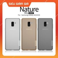 Ốp lưng Samsung Galaxy A8 2018 dẻo silicon chính hãng Nillkin chống trầy hạn chế ố vàng