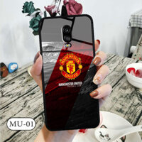 Ốp lưng Samsung Galaxy J7 Plus – lưng kính 3D in logo đội bóng