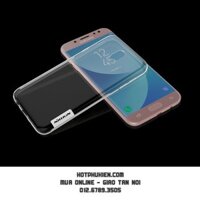 Ốp lưng Samsung Galaxy J7 Pro dẻo silicon chính hãng Nillkin chống trầy hạn chế ố vàng mỏng 0.6 mm