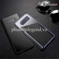 Ốp lưng Samsung Galaxy Note 8 chính hãng Baseus Glitter trong suốt viền màu