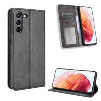 Ốp lưng Samsung Galaxy S21 FE Vintage Flip Cover Từ Ví Bao Da PU Hộp Đựng Thẻ