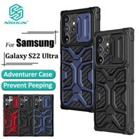 Ốp lưng Samsung Galaxy S22 Ultra có nắp đậy máy ảnh, Ốp lưng Nillkin CamShield Pro ( mẫu mới )