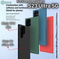 ỐP LƯNG SAMSUNG GALAXY S23 ULTRA 5G NILLKIN NHỰA CỨNG VIỀN DẺO CHÍNH HÃNG