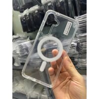 Ốp lưng Samsung Galaxy S24 FE (trong Suốt)Nam Châm HỖ TRỢ SẠC Không Dây