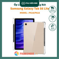 Ốp lưng Samsung Galaxy Tab S6 Lite P610/P615 silicon chống sốc có khay đựng bút phukien888