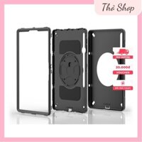 Ốp Lưng Samsung Galaxy Tab S7 Plus/ S7FE /S8 Plus /S9 Plus /S9FE Plus có mâm xoay 360 cầm tay kèm chân dựng thoshop