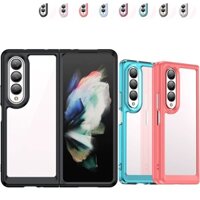 Ốp lưng Samsung Galaxy Z Fold 4 5G ốp điện thoại ZFold 3 ốp ZFold 4 case W23 F9360 W22 F9260 casing Folder 4 điện thoại giá rẻ Trong suốt Ốp