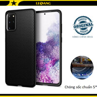 Ốp lưng Samsung S20 / S20 Plus / S20 Ultra Spigen Liquid Air Armor - (Màu Đen) - (Hàng Chính Hãng)