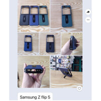 Ốp Lưng Samsung Zlip 5 kiểu da thời trang
