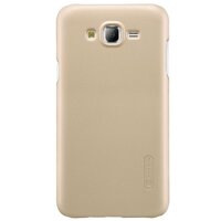Ốp lưng sần chống sốc cho Samsung Galaxy J7 2015 hiệu Nillkin  - Hàng Chính Hãng - Vàng