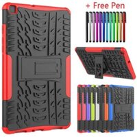 Ốp lưng sần có chân chống cho máy tính bảng Samsung Galaxy Tab A 8.0 2019 T290 T295