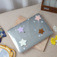 Ốp lưng sáng lấp lánh ngôi sao sang trọng tương thích với ốp lưng Macbook 2024 M3 Air 13 15 A2681 A2941 A3113 A3114 M2 Pro 13 14 A2251 A2159 A2338 M1 13,3 inch A2337 14inch A2992 A2779