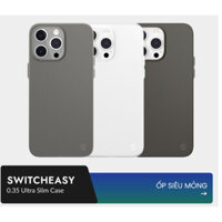 Ốp Lưng Siêu Mỏng Switcheasy 0.35 Ultra Slim Case Iphone 15 - Mặt Lưng Nhám Mờ Chống Vân Tay, Thiết Kế Bảo Vệ Camera
