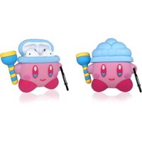 Ốp Lưng Silicon Cho Apple Airpods 1 / 2, 3D Anime Nhân Vật Cho Air pod Case Vỏ Tai Nghe Chống Rơi Chống Sốc 1 / 2 Dành Cho Nam Nữ Thanh Thiếu Niên (Kirby 1,2)