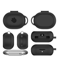 Ốp Lưng Silicon Cho SteelSeries Arctis Game Buds Tai Nghe Không Dây, Vỏ Tai Nghe Bảo Vệ Kèm Vỏ Tai Nghe Carabiner Bảo Vệ Chống Rơi Toàn Diện Và Chống Bụi