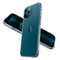 Ốp lưng silicon chống sốc phát sáng Protective Case cho iPhone Trong suốt - Hàng nhập khẩu - iPhone 12 Pro Max