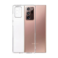 Ốp lưng silicon dẻo cho Samsung Galaxy Note 20 Ultra hiệu Ultra Thin siêu mỏng 0.6mm bảo vệ Camera - Hàng nhập khẩu - Trong suốt