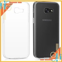 Ốp lưng silicon dẻo trong suốt cho Samsung Galaxy A5 2017 mỏng 0.6mm chính hãng Ultra Thin