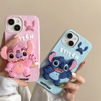 Ốp Lưng Silicon Hoạt Hình Waving Stitch Cho Iphone 15 14 13 12 11 Pro Max 15pro 14pro 13pro 12pro