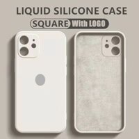Ốp Lưng Silicon Lỏng Vuông Sang Trọng Cho iPhone 15 PRO MAX 13 12 11 PRO MAX XS MAX XR X 7 8 Plus 14 15 Plus SE 14 PRO MAX