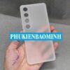 Ốp lưng silicon lưng nhám (đen, trắng) cao cấp HENYOU Meizu 21 Pro